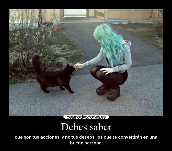 Debes saber -