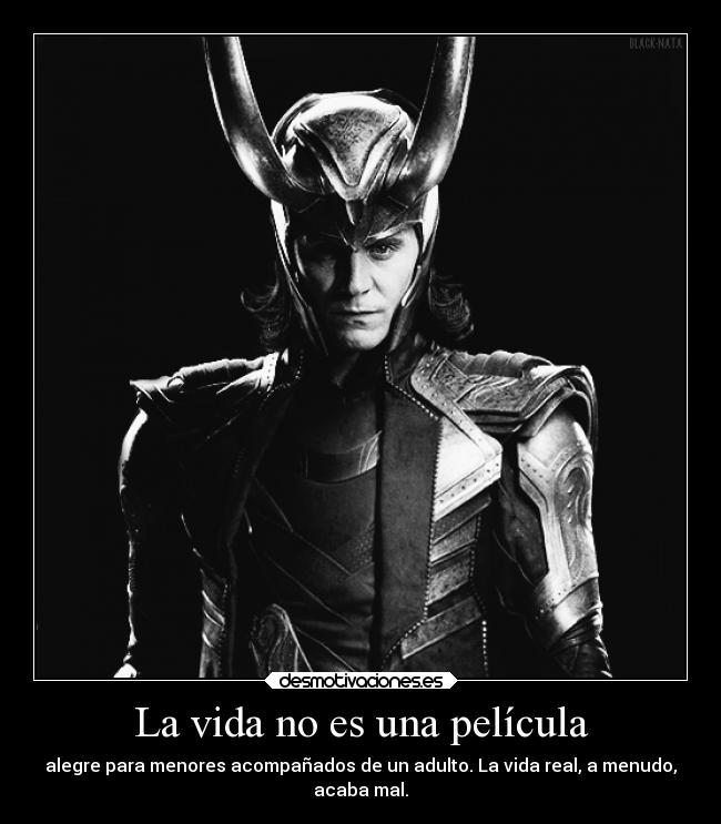 La vida no es una película -