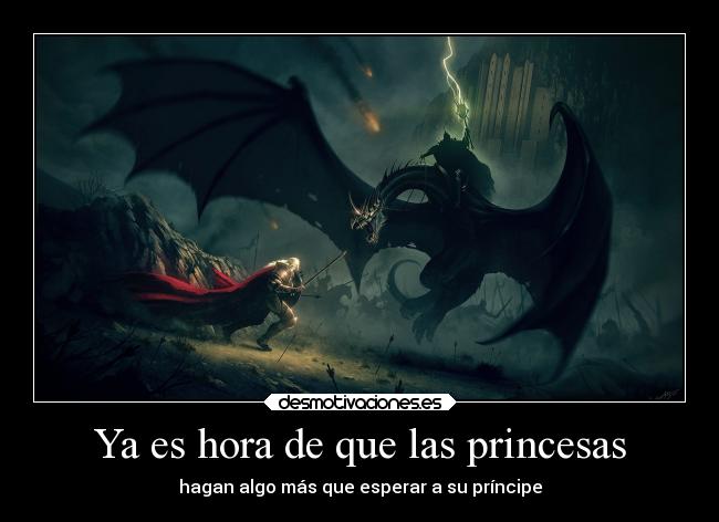 Ya es hora de que las princesas - hagan algo más que esperar a su príncipe