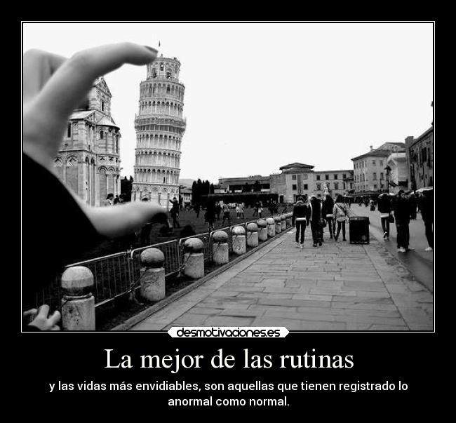 La mejor de las rutinas -