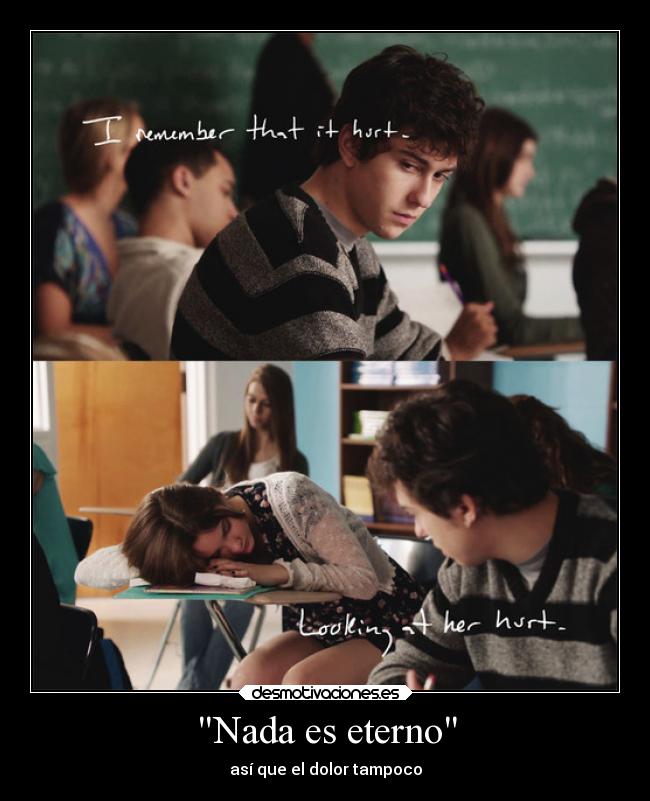 Nada es eterno - así que el dolor tampoco