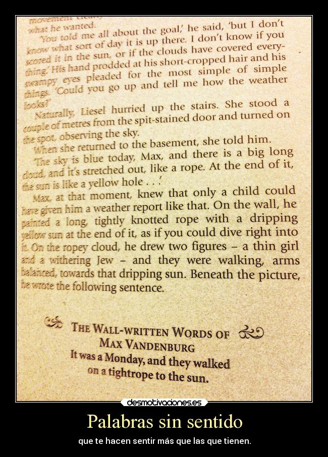 Palabras sin sentido - 