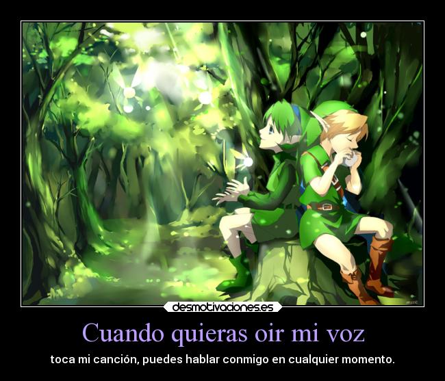 Cuando quieras oir mi voz -