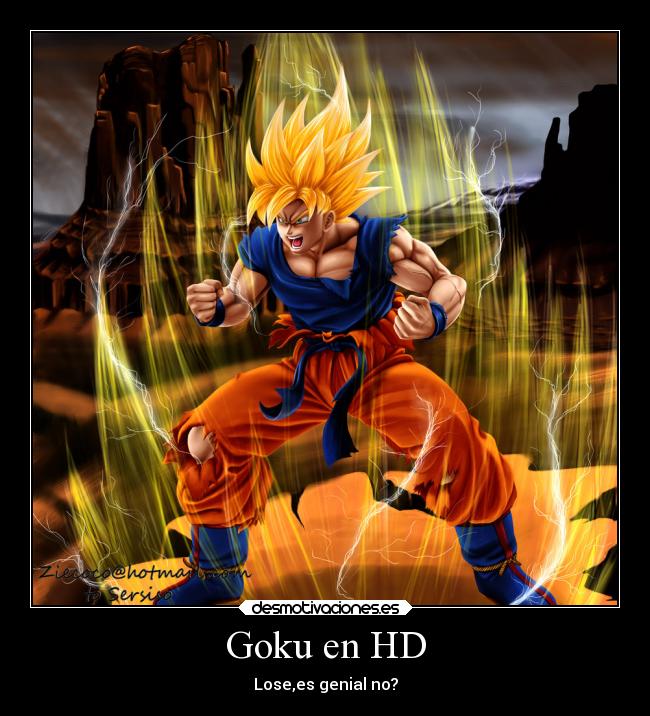 Goku en HD - 