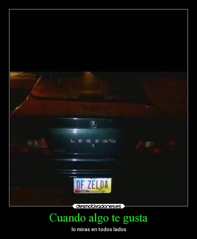 Cuando algo te gusta -