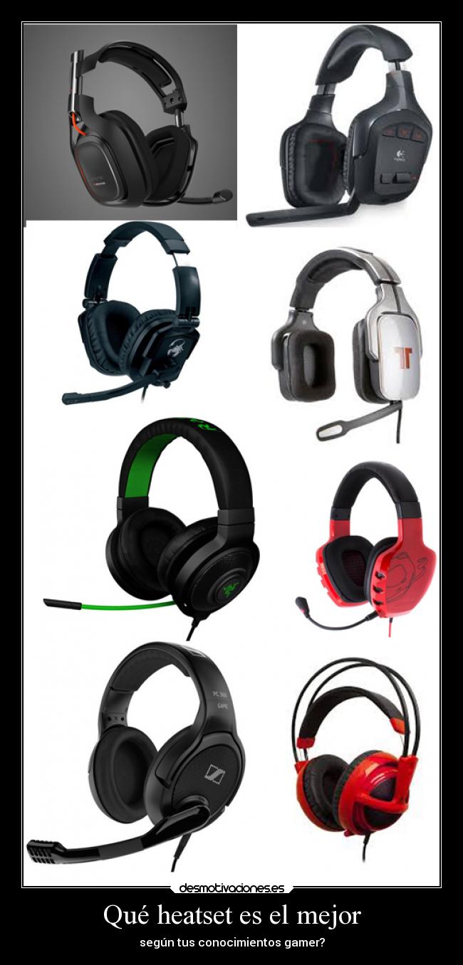 carteles videojuegos audifonos heatset desmotivaciones