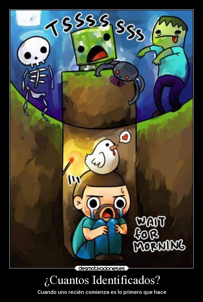 ¿Cuantos Identificados? - Cuando uno recién comienza es lo primero que hace