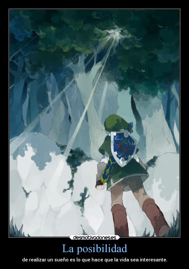 La posibilidad - de realizar un sueño es lo que hace que la vida sea interesante.