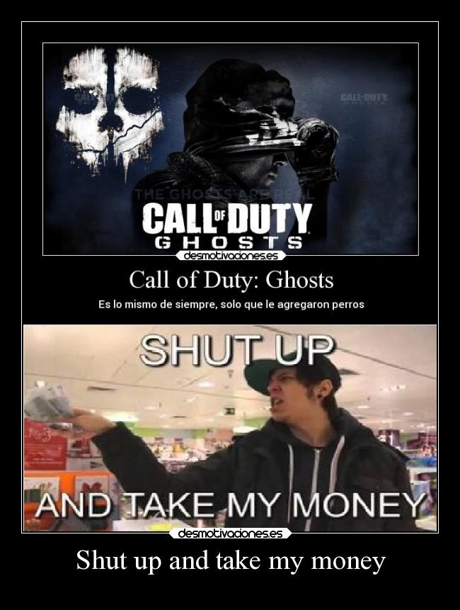 Shut up and take my money - 