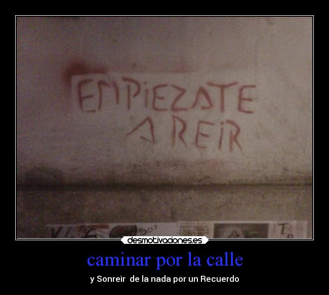 caminar por la calle -