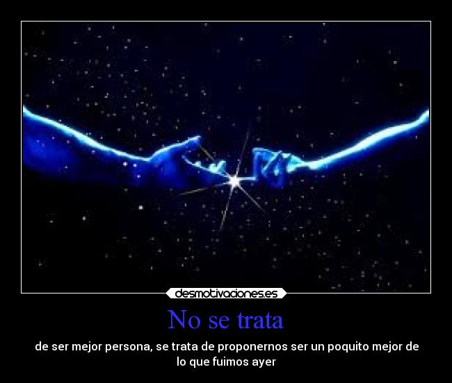 No se trata -