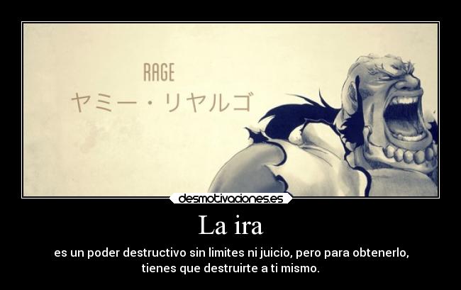 La ira -