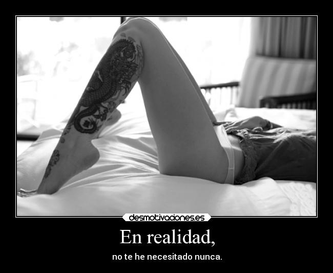 En realidad, - 