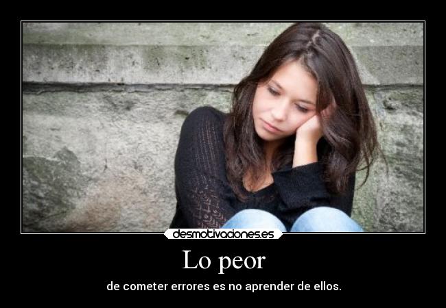 Lo peor - 
