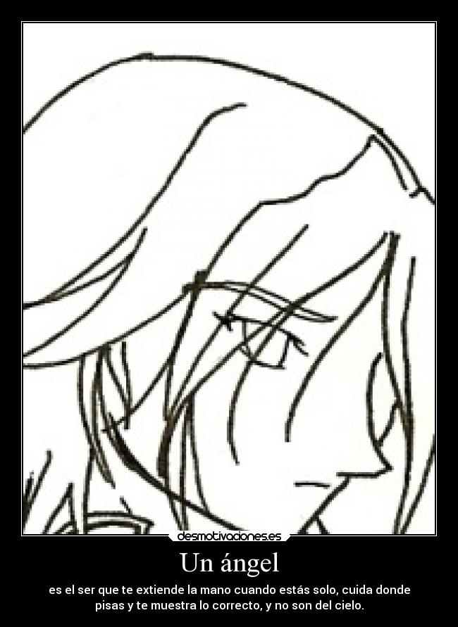 Un ángel -