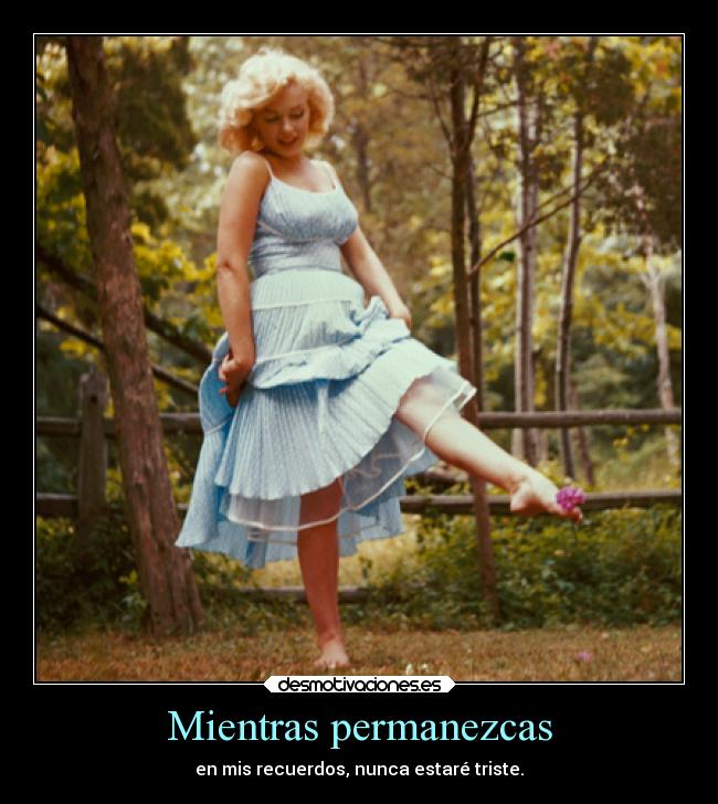 Mientras permanezcas -