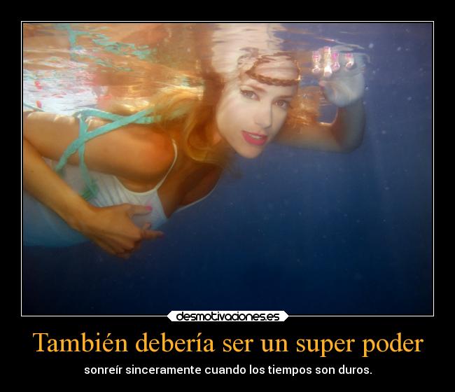 También debería ser un super poder -