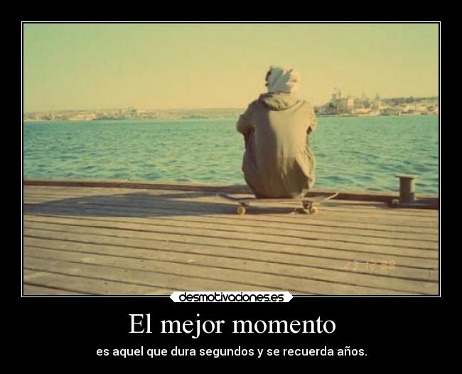 El mejor momento -