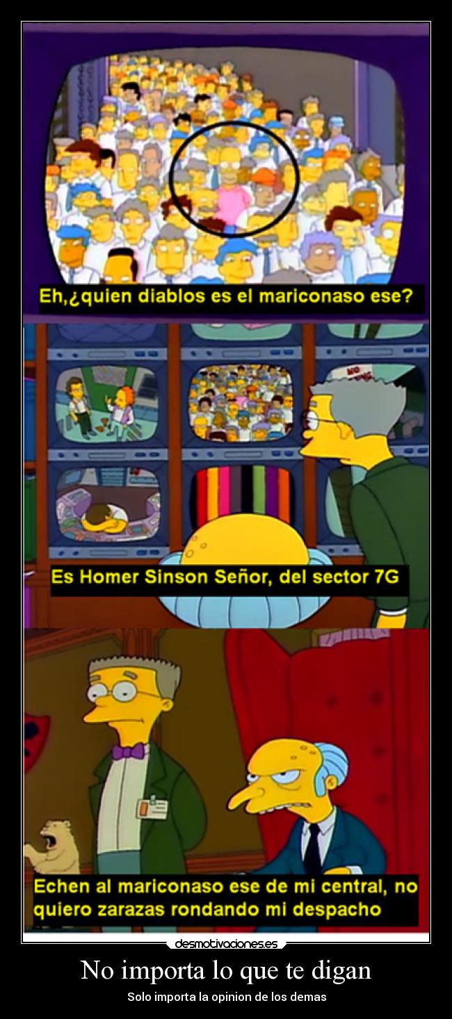 No importa lo que te digan - 