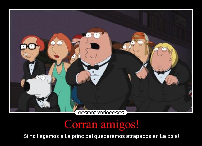 Corran amigos! -