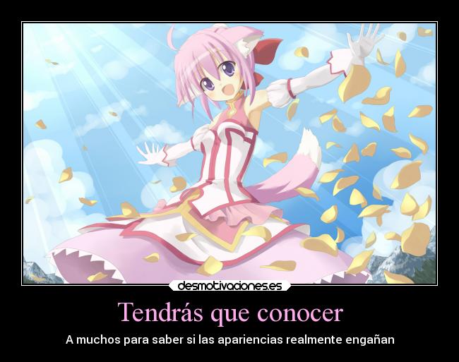 carteles amistad anime confianza sentimientos sociedad apariencia millhiore seira juego desmotivaciones