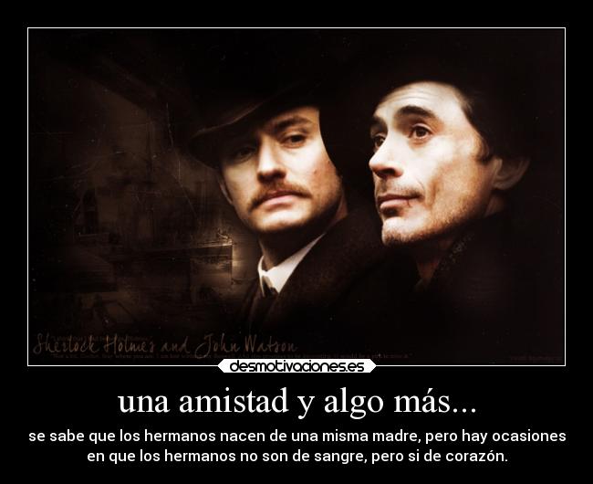 una amistad y algo más... -
