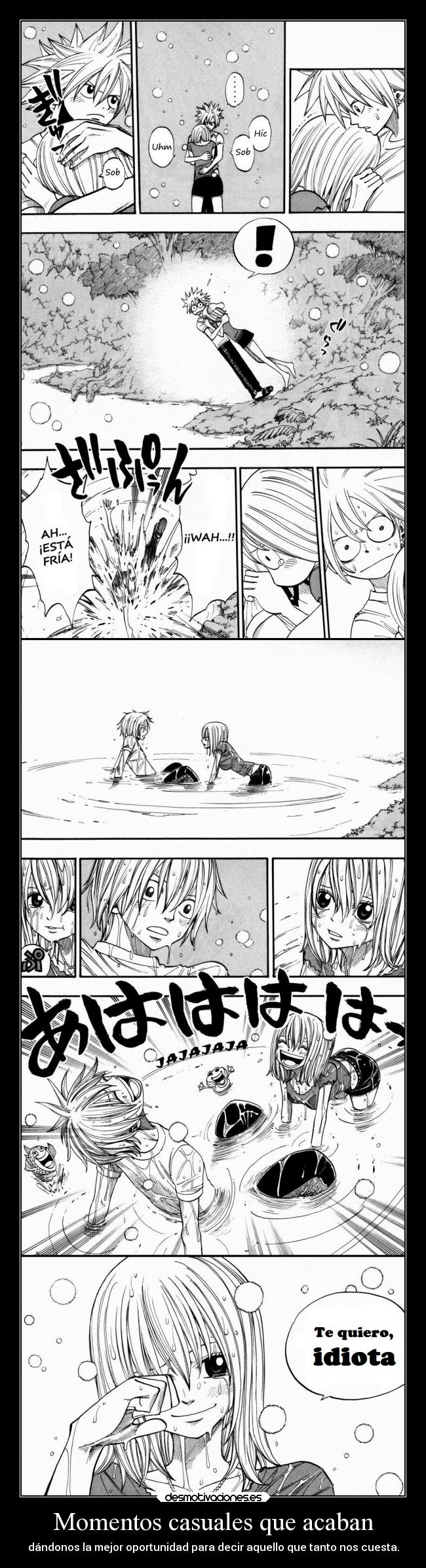 Momentos casuales que acaban -