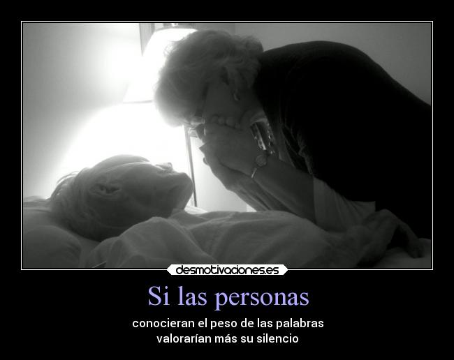 Si las personas -
