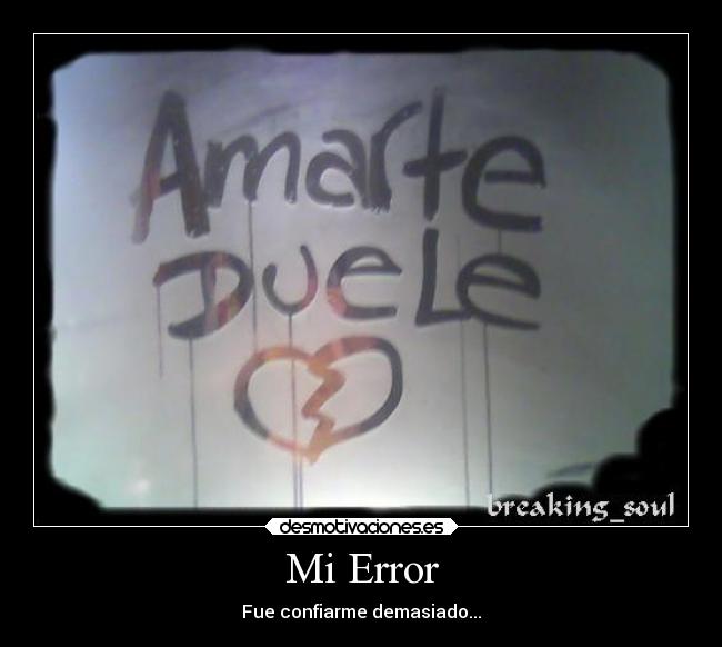 Mi Error -
