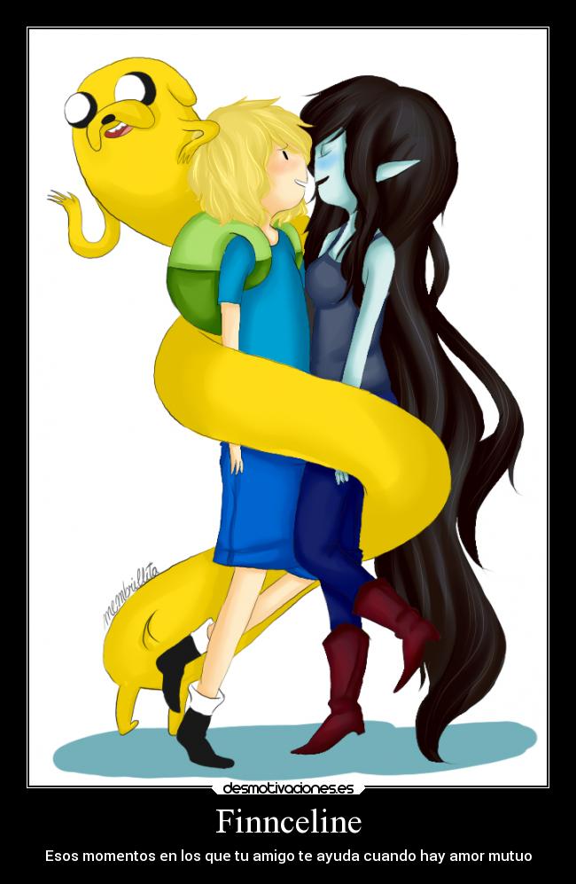 Finnceline - Esos momentos en los que tu amigo te ayuda cuando hay amor mutuo