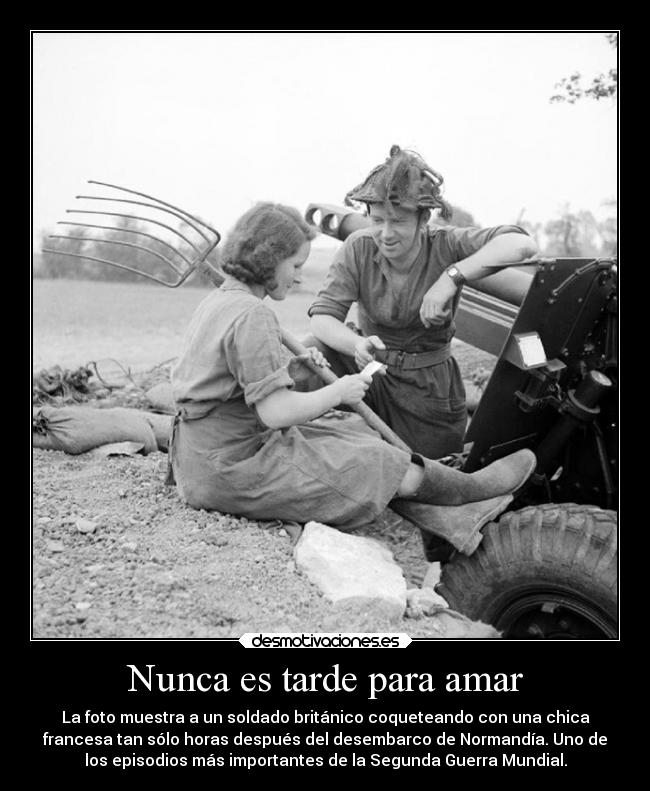 Nunca es tarde para amar -