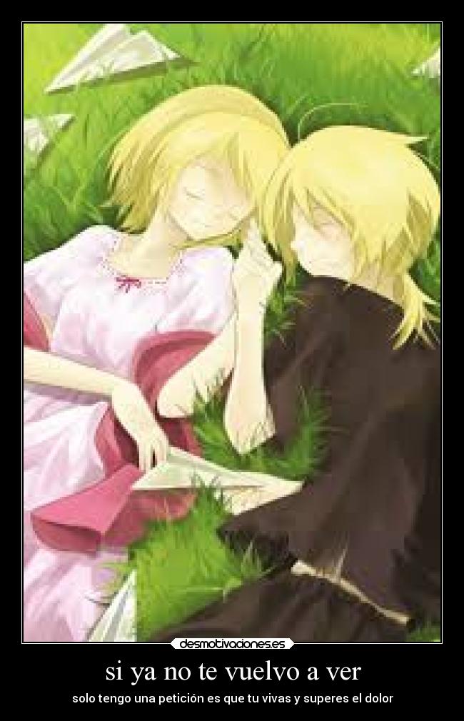 si ya no te vuelvo a ver - 