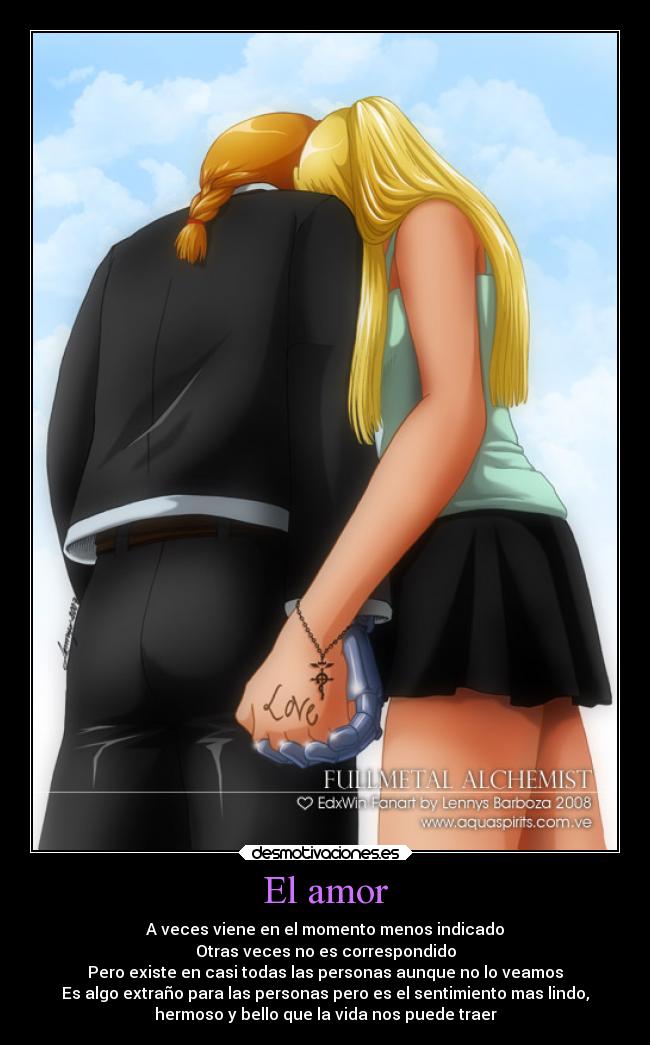 El amor -