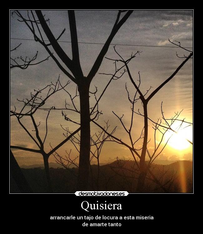 Quisiera -