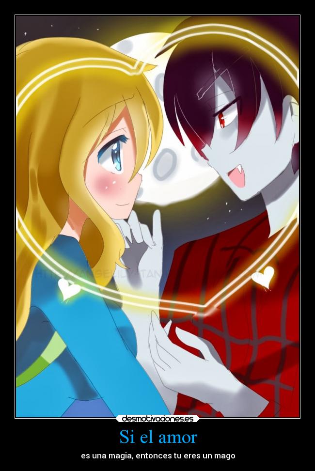 Si el amor - es una magia, entonces tu eres un mago
