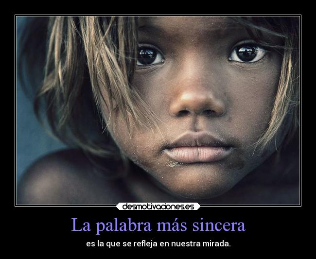 La palabra más sincera -