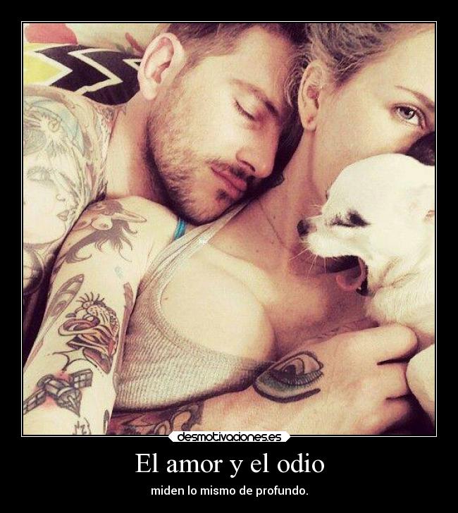 El amor y el odio - 