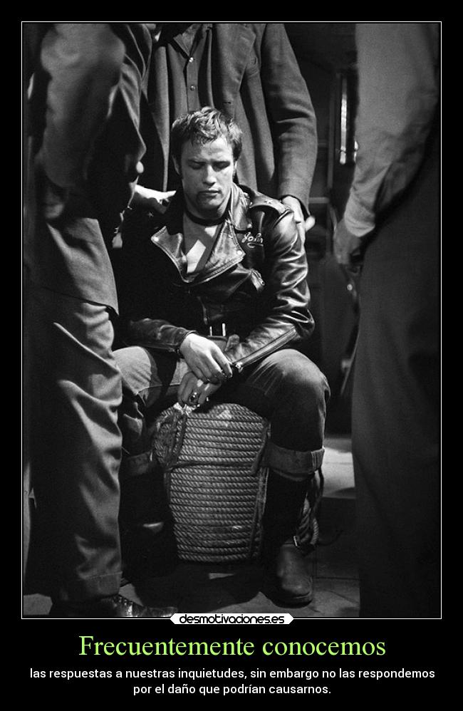 Frecuentemente conocemos - 