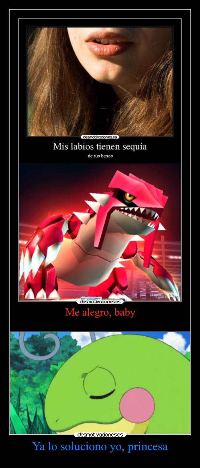 Ya lo soluciono yo, princesa - 