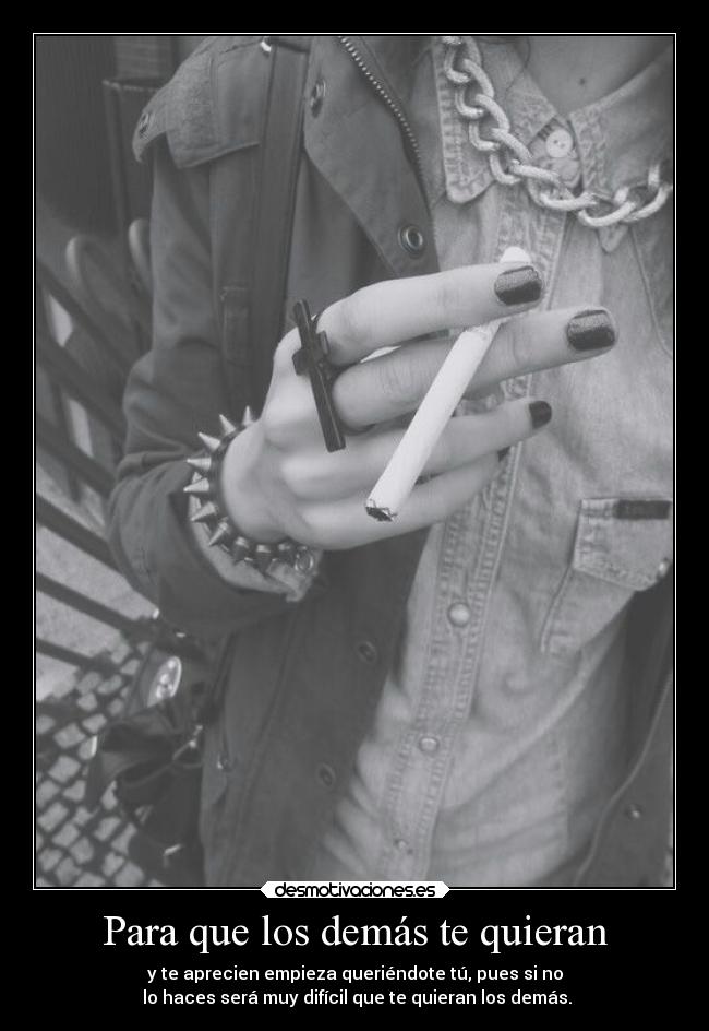 Para que los demás te quieran -