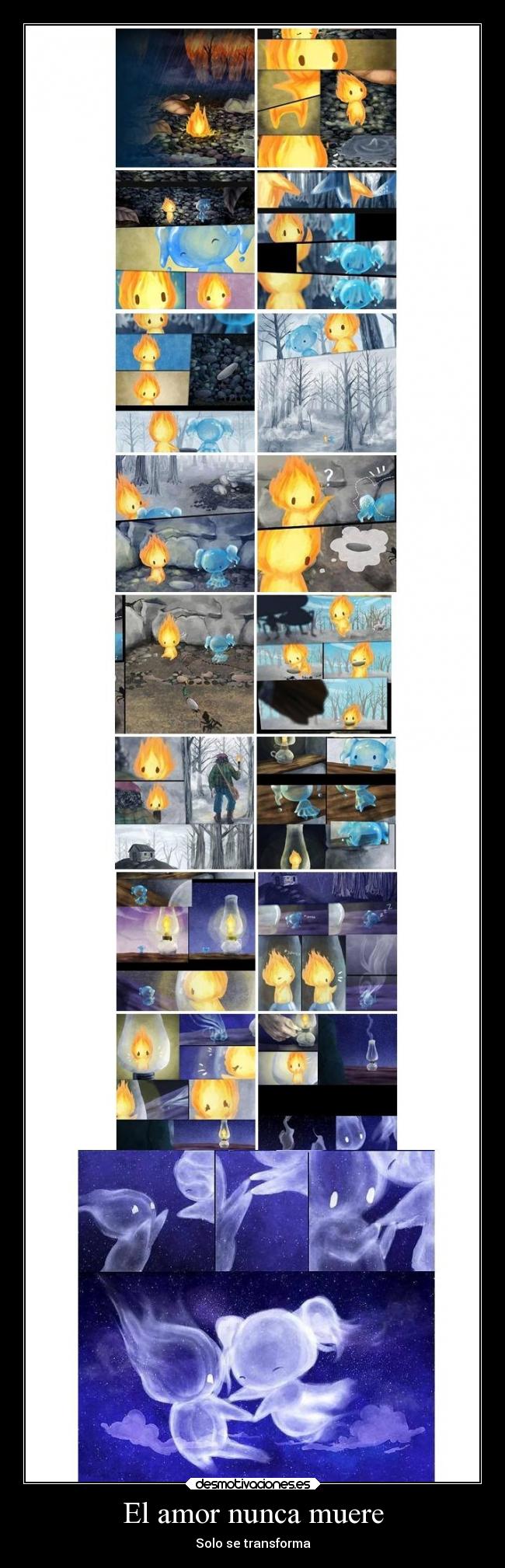 El amor nunca muere - Solo se transforma