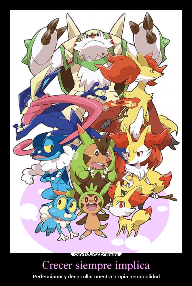 Crecer siempre implica - Perfeccionar y desarrollar nuestra propia personalidad