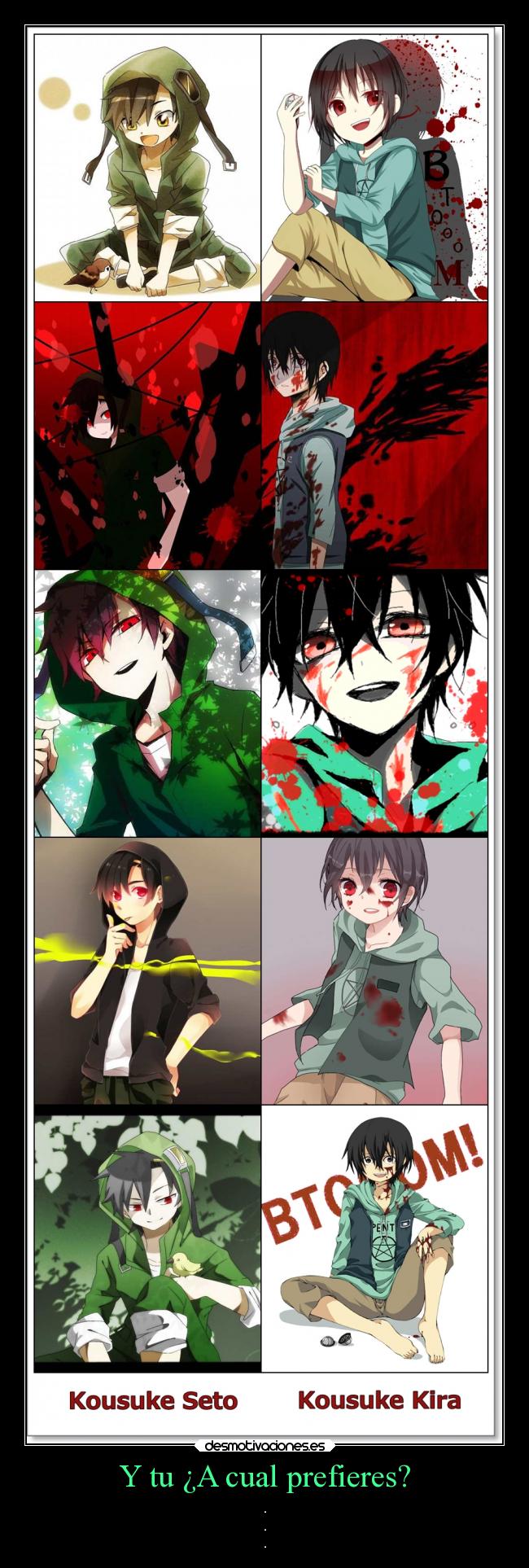 Y tu ¿A cual prefieres? - .
.
.