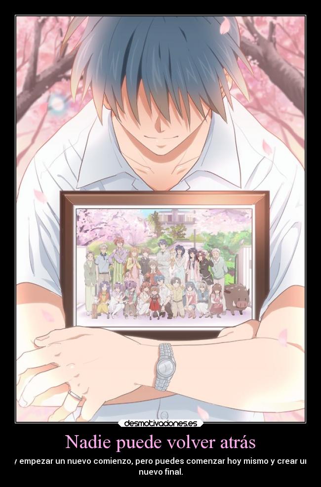 Nadie puede volver atrás - 