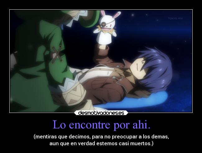 Lo encontre por ahi. - 