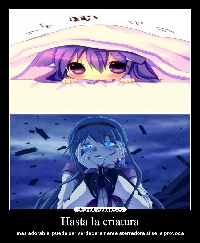 Hasta la criatura - mas adorable, puede ser verdaderamente aterradora si se le provoca
