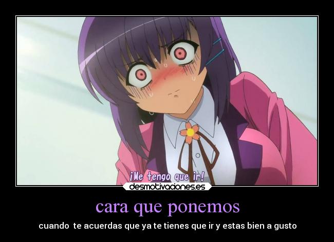 carteles anime desmotivaciones
