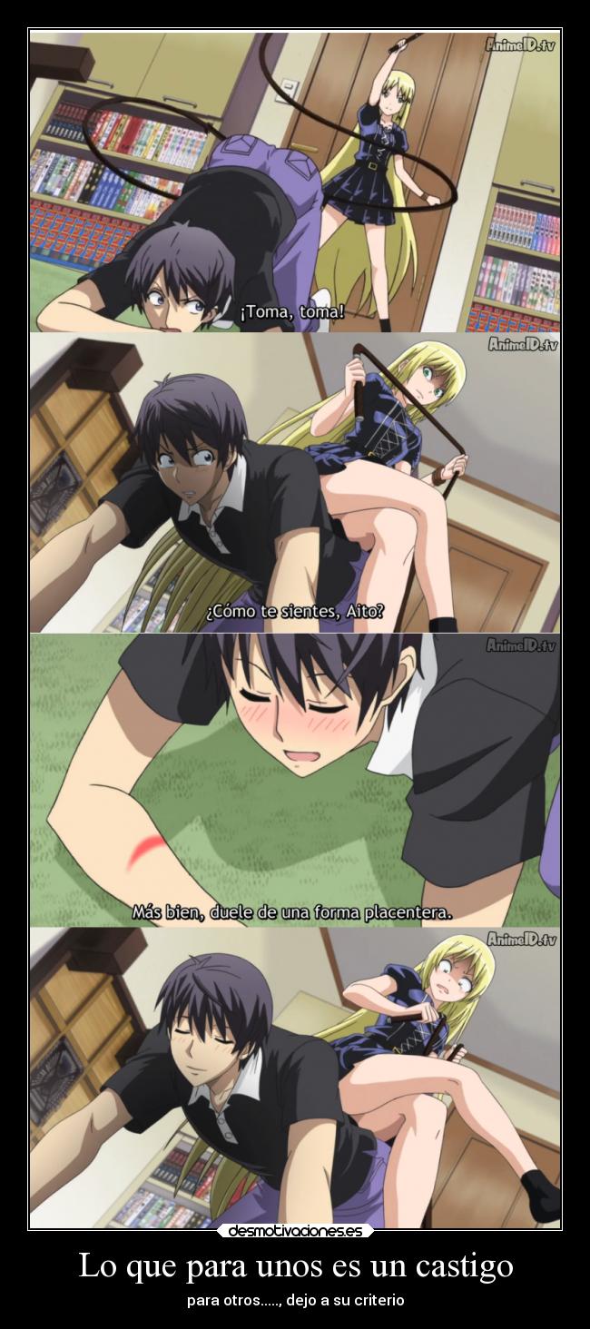 Lo que para unos es un castigo -