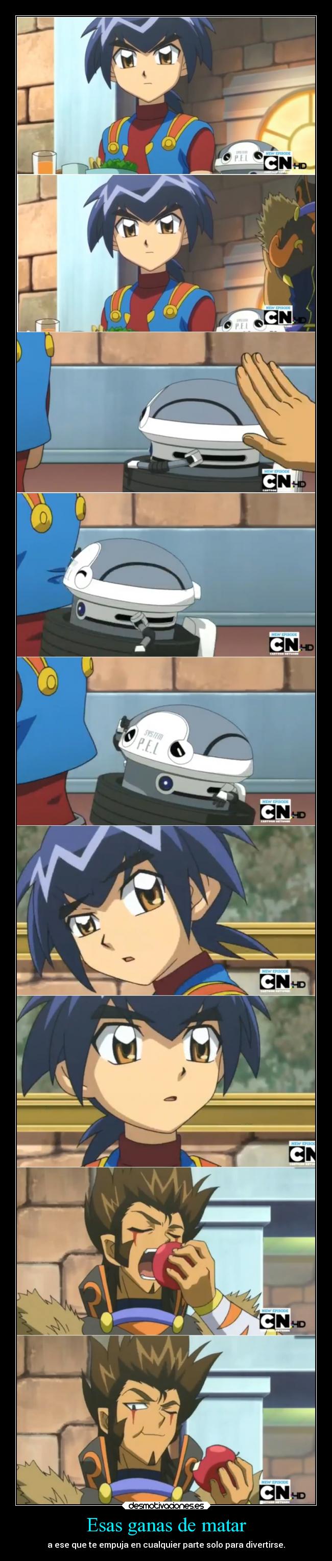 Esas ganas de matar -