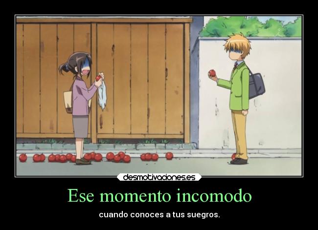 Ese momento incomodo - 